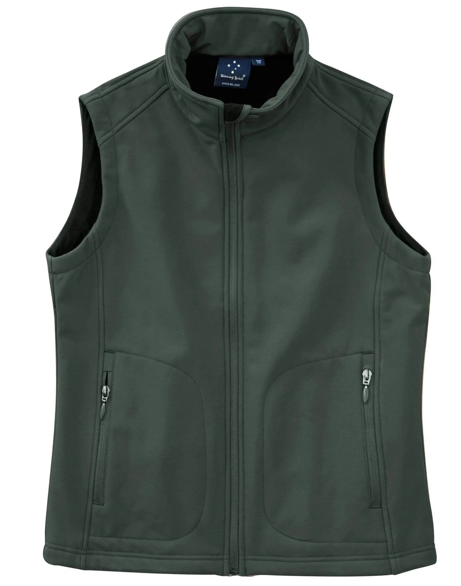 WINNING SPIRIT Softshell Vest Ladies' JK26 Casual Wear Winning Spirit Charcoal 8